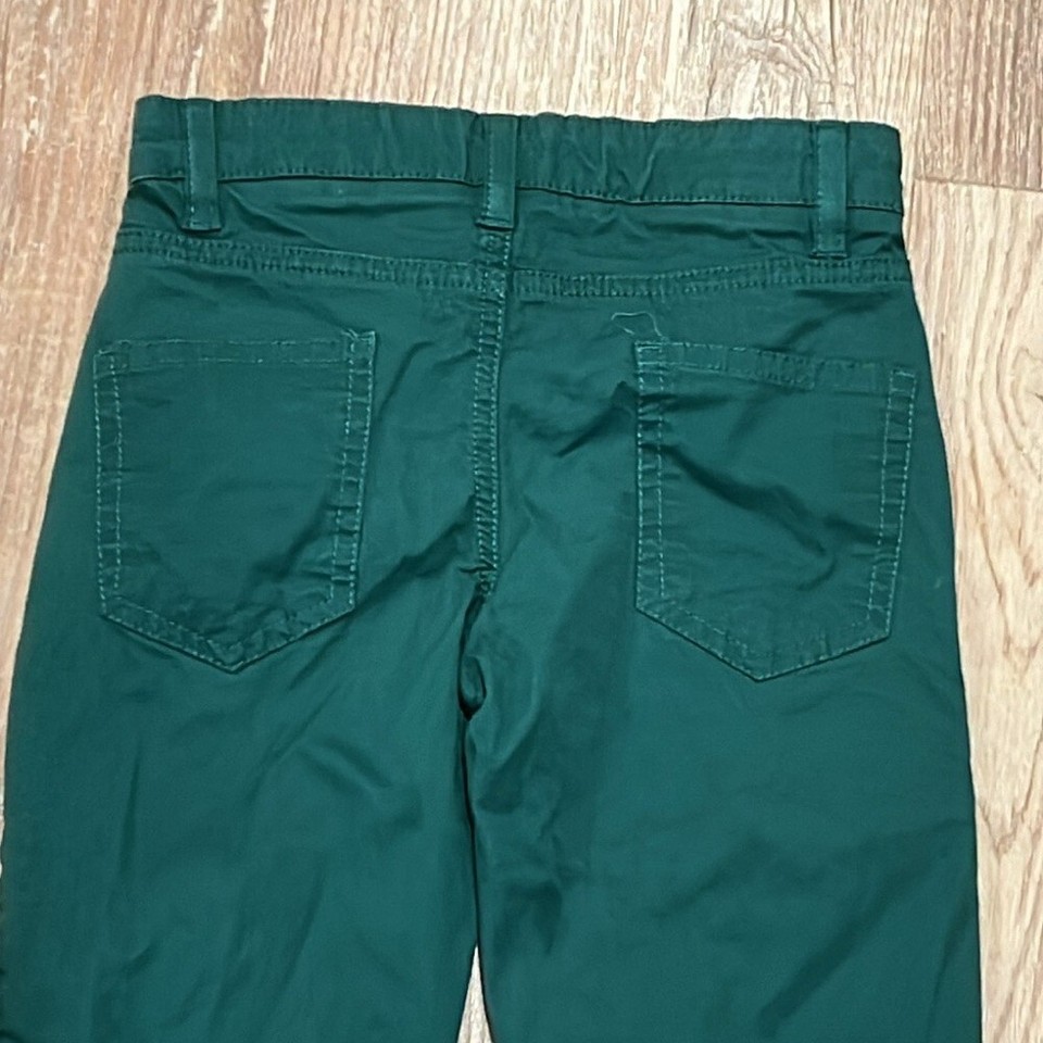 Allen Solly 5 Pocket green cotton Chino pants. Size 3/4Y | eBay