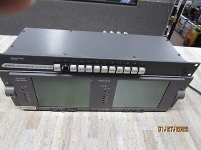 Panorama DTV MON2-3W Analog / SDI Video Monitor W/ VIDEOTEK VIS -1201 SWITCH