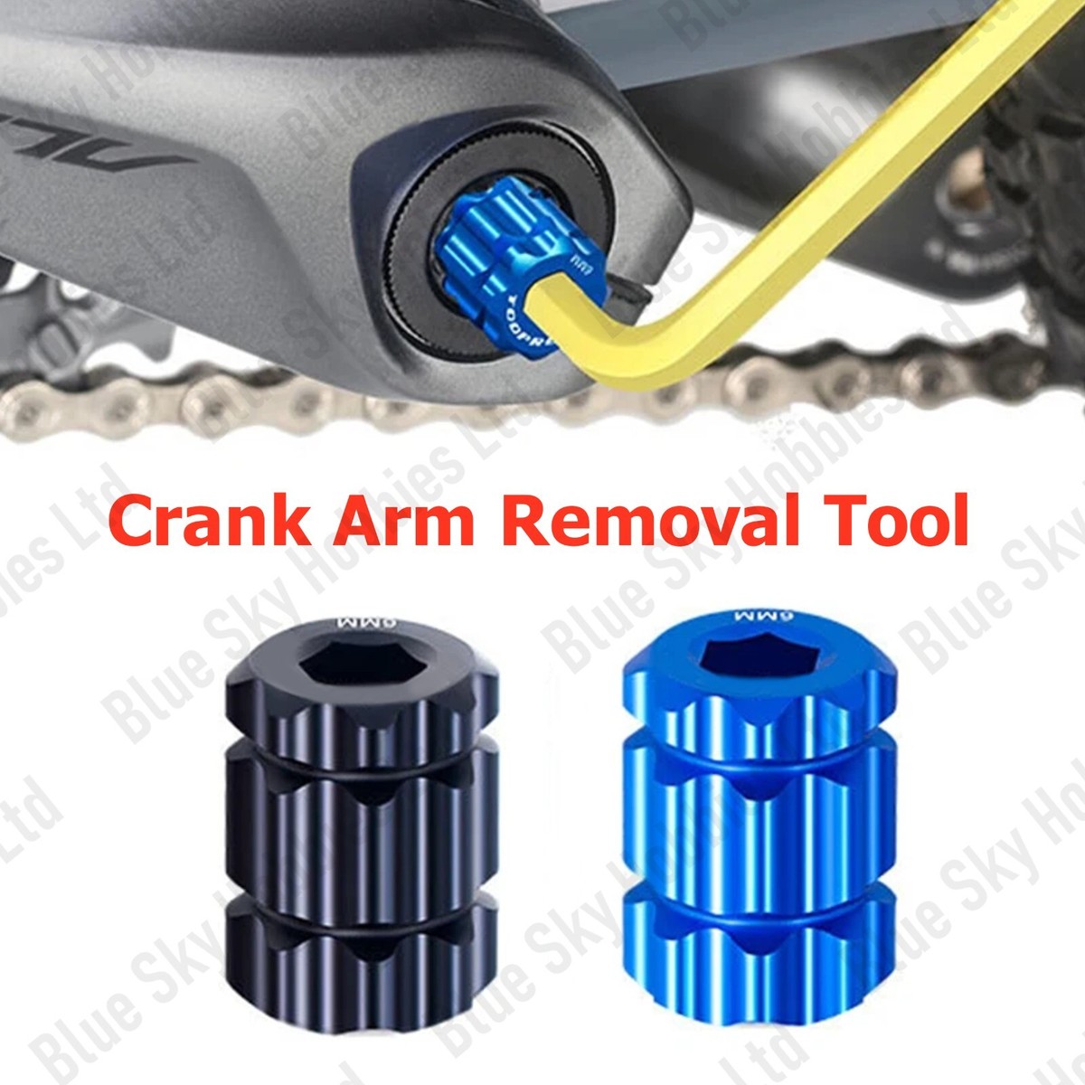 Without Puller Replacing Crank Arm On Bike CCP-22 Crank Puller