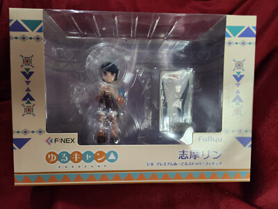 Laid-Back Yuru Camp Shima Rin Premium Noodle Stopper Figure F:NEX NEW NIB
