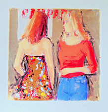 Giuliano TROMBINI: SERIGRAFIA d'autore firmata e certificata  33 x 33  SCONTO