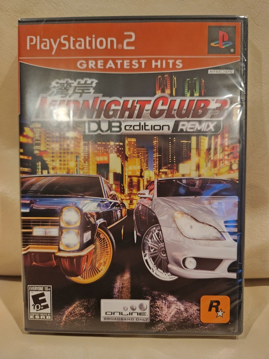 Midnight Club 3: DUB Edition -- Remix PS2 New Y Fold Sealed GH