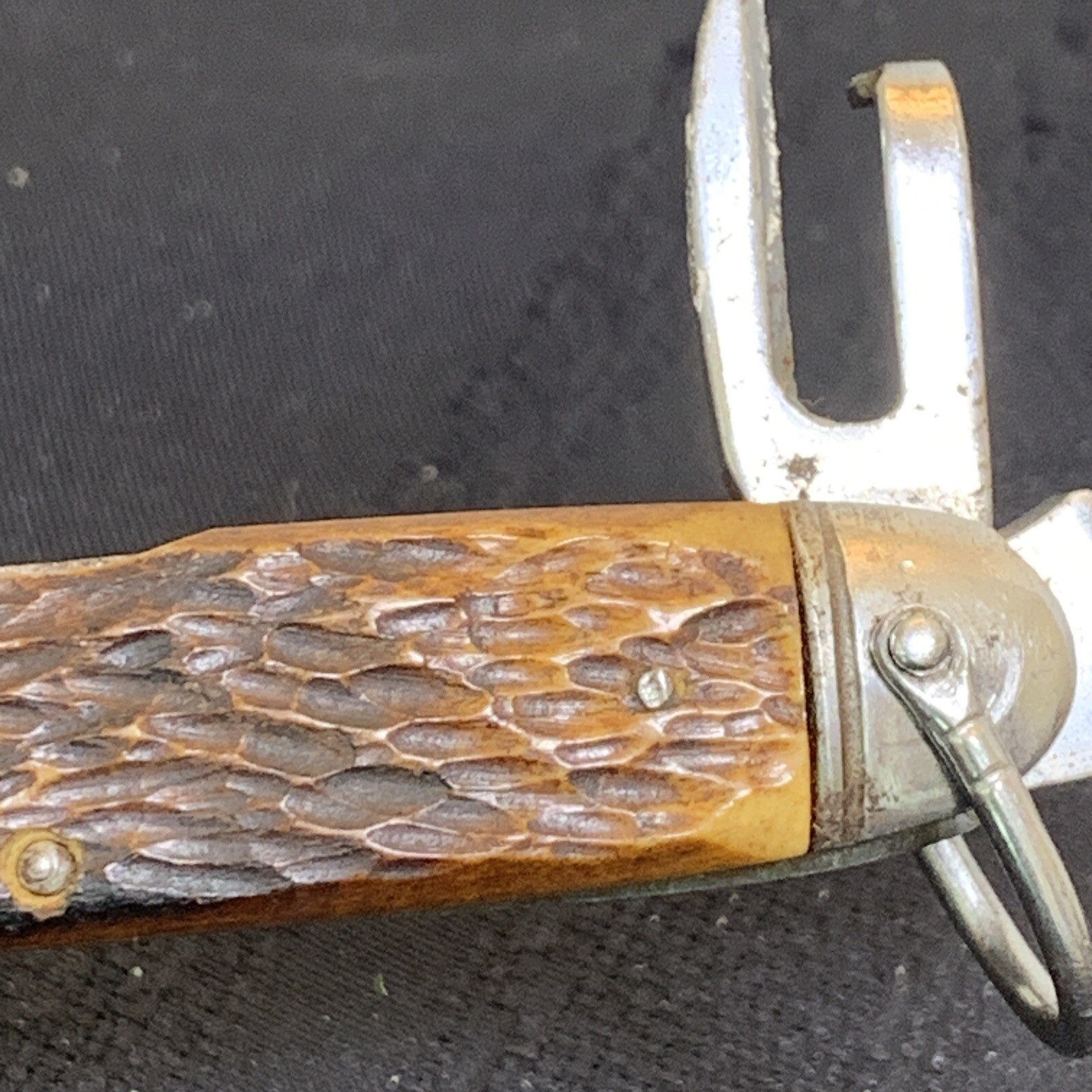 Vintage WW2 Camillus Pocket knife USMC WWII World War 2 Military Knife eBay