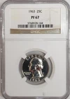 1963 PF67 Washington Quarter
