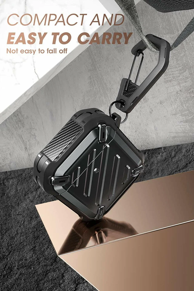 For Apple AirPods 4 3 2 1 Case SUPCASE Military-Grade Protective AirPods Cover - Image 3 of 4