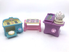 My Little Pony Oven, Cotton Candy Cash Register, Table Playset Accessories