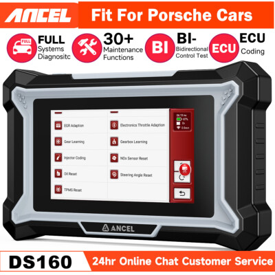 Full System OBD2 Bidirectional Scanner Fit For Porsche Car Code Reader Scan Tool
