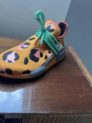 EU Größe 43 1/3 - adidas NMD Hu Fred Flintstone x Pharrell Orange