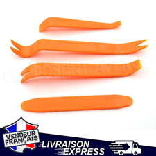 KIT 4 OUTILS DÉMONTAGE GARNITURE INTÉRIEUR CLIPS TABLEAU DE BORD RADIO (2132)