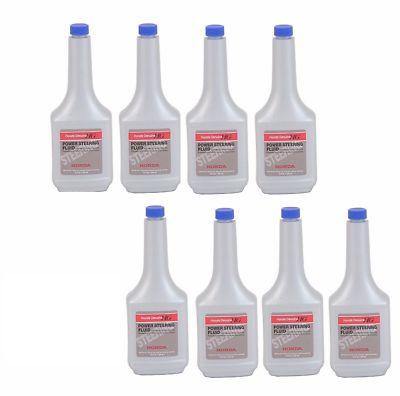 Pack of 8 12oz Bottle Genuine Power Steering Fluid for Honda Acura