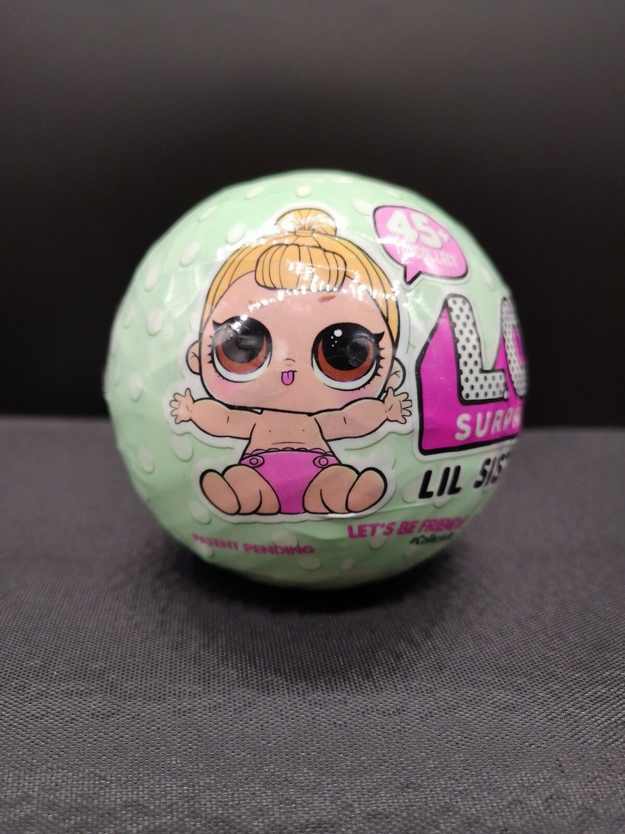 AUTHENTIC Rare LOL Surprise Dolls LIL SISTER SERIES WAVE BLIND