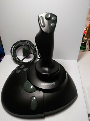 Microsoft SideWinder 3D Pro Plus Joystick Flight Stick PC Controller 
