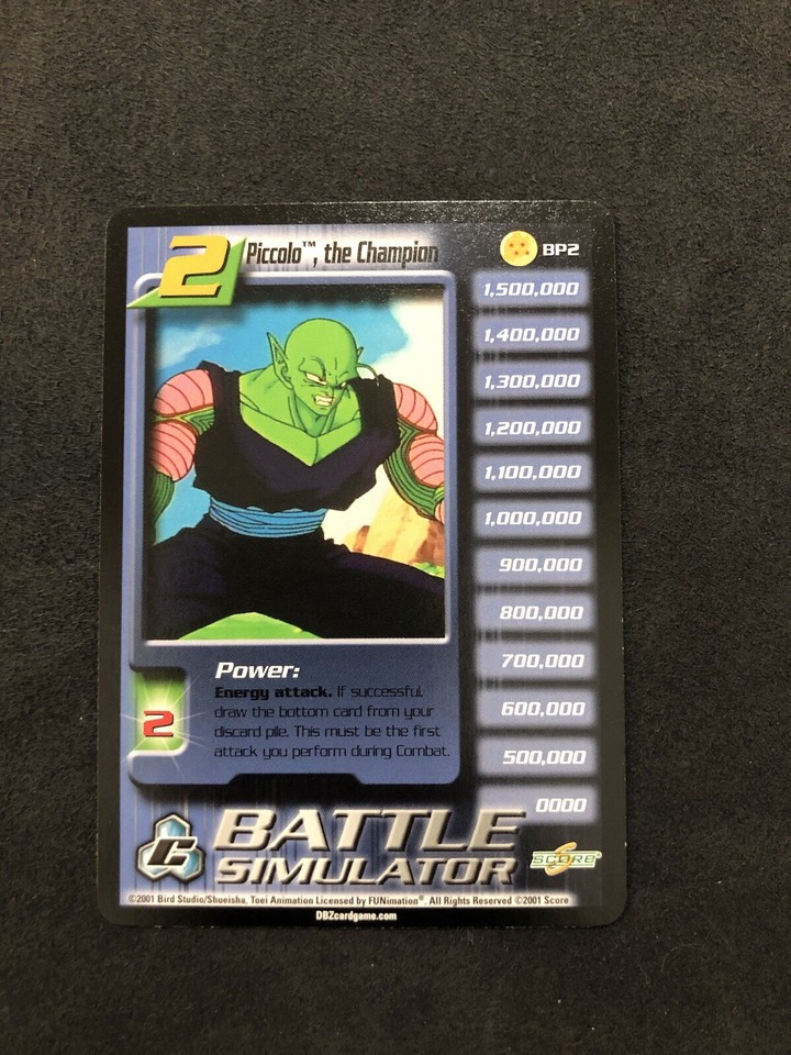 Dragonball Z CCG Score DBZ Cell Saga Battle Simulator Personality