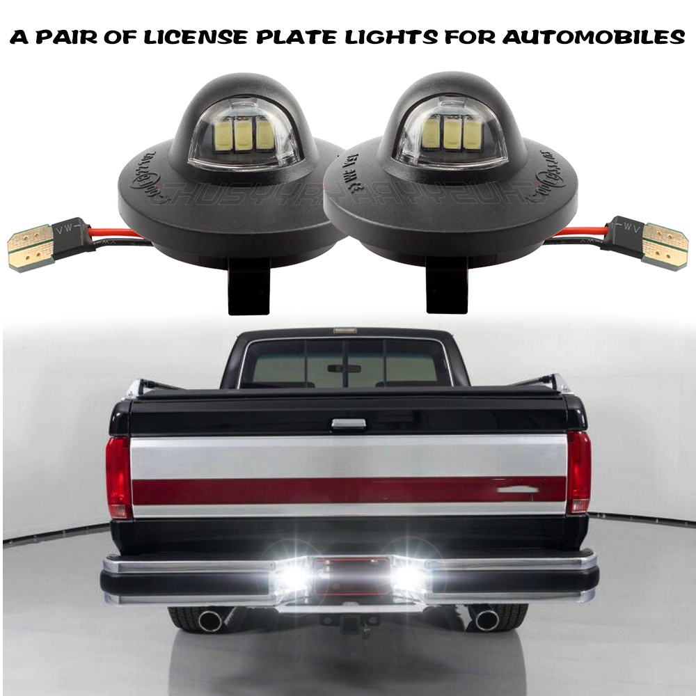 2X FOR FORD F150 F250 F350 LED LICENSE PLATE LIGHT REAR BUMPER TAG ASSEMBLY LAMP - Foto 13