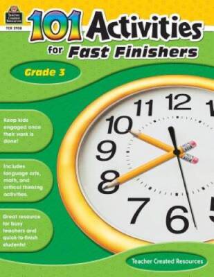 101 Activities For Fast Finishers Grd 3 - Paperback - GOOD