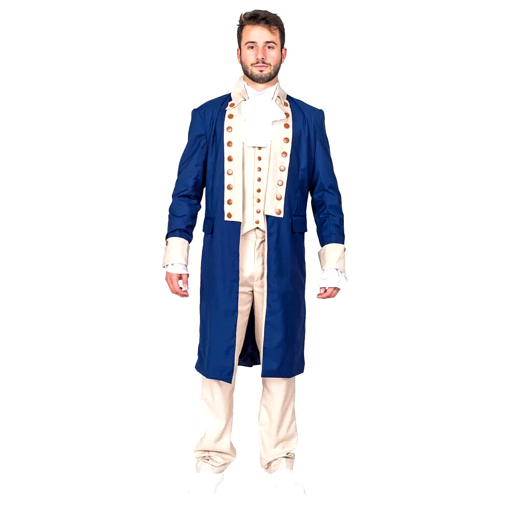 Hamilton Broadway Miranda Actor Founding Father Halloween Comic Cosplay Outfit