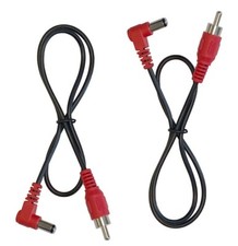 (2) Red 2.1mm Positive Center DC Power Cables for CIOKS Power Supply