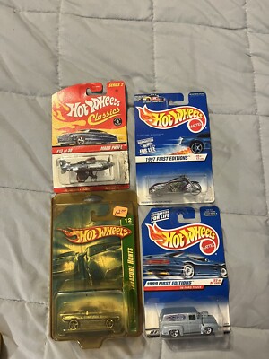 Hot Wheels 1997 First Editions 1999 Ford Truck 69 Camaro MADD Propz Classics Lot