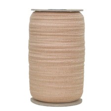 Old Gold Fold Over Elastic 5/8" Wide 100yd | Elastic By The Yard