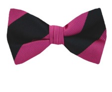 Men's Stripe Self Tie Bowtie- NWT