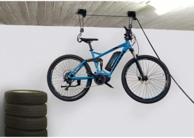 FISCHER Profi Plus Fahrrad Lift Halter Decken Aufhängung 57kg Deckenhalter neu