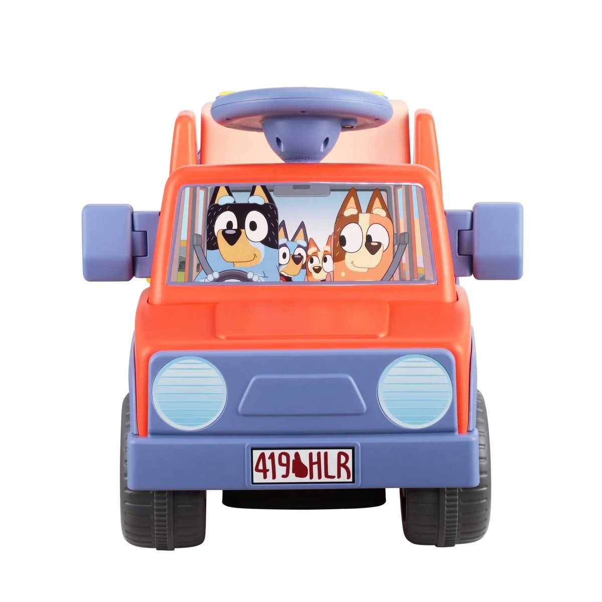 Bluey Bingo Ride On Car 6V Toddlers Interactive Electric Car for