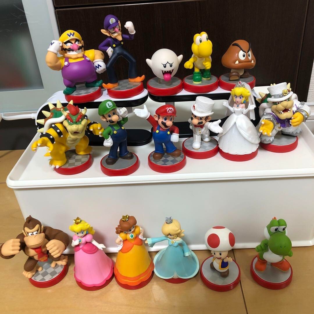 amiibo マリオシリーズセット Super Mario series amiibo 17 set Nintendo Switch Used | eBay