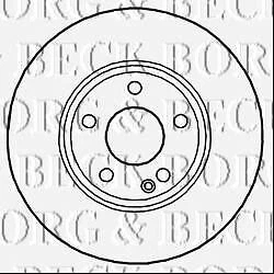 Front Axle BRAKE DISCS + BRAKE PADS SET for MERCEDES BENZ A-CLASS A160 2015-on - Image 2 of 4