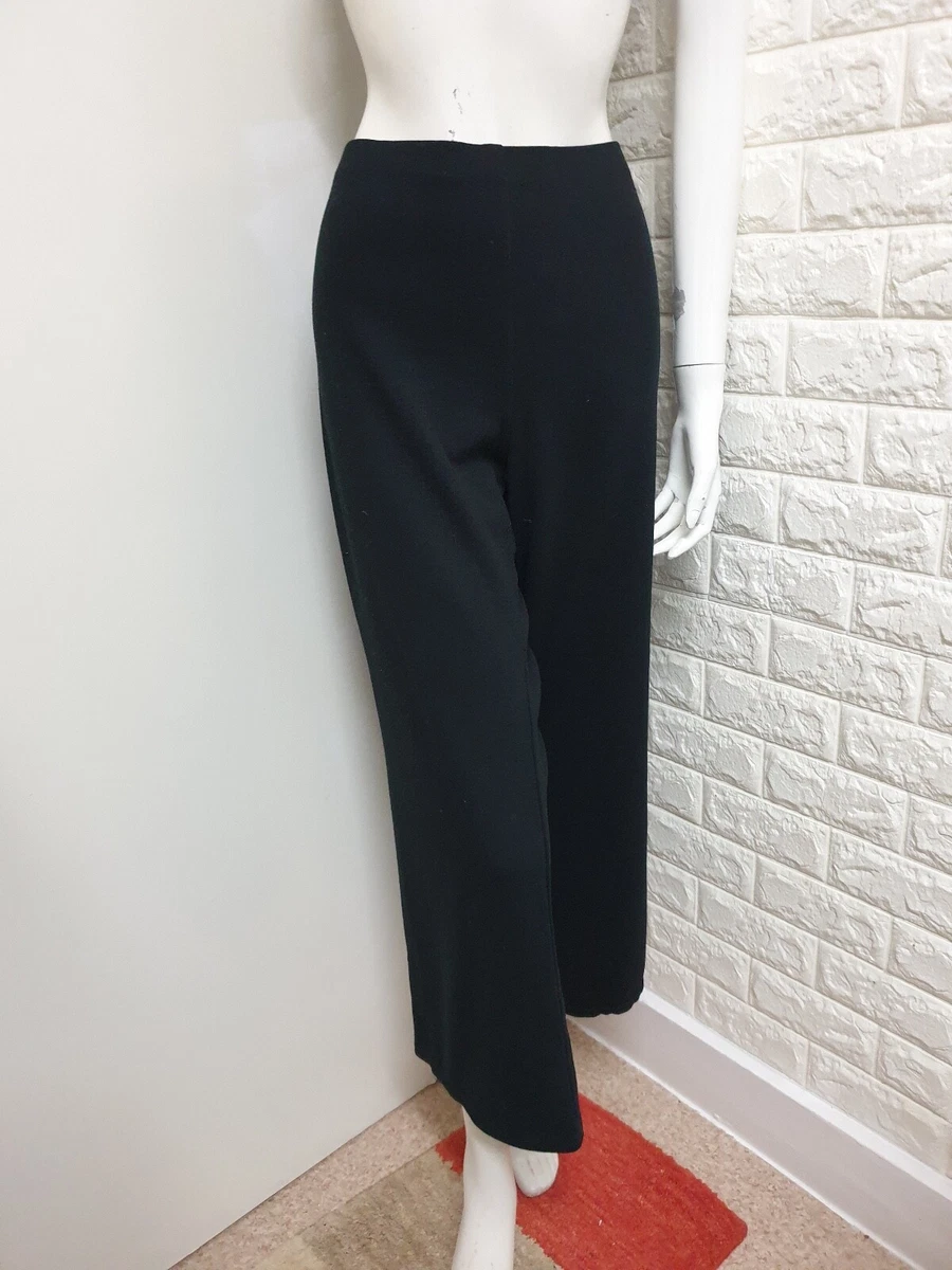 M&s black cropped best sale trousers