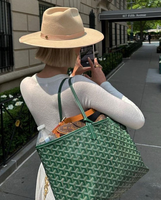 GOYARD St Louis GM Green Tote Bag BRAND NEW and ready to GIFT - FREE SHIPPING