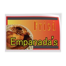 Decal Stickers Fried Empanada's Restaurant Cafe Bar Vinyl Store Sign Label