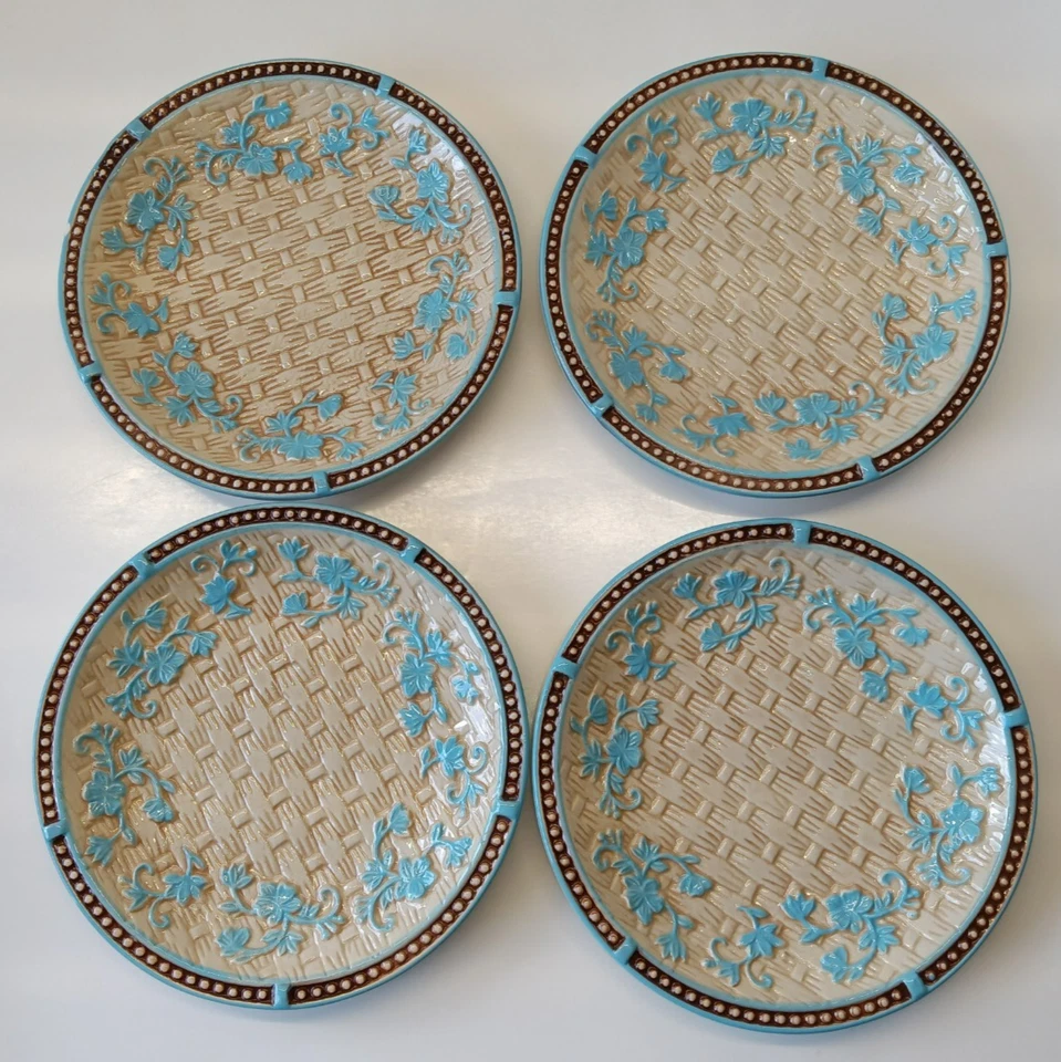 Temptations By Tara Floral Lace - 7" Diam Salad Plates Set of 4 - Image 2 of 4