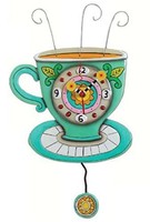 Allen Design Studios sunny Cup Resin Wall Clock, New, Free Shipping on sale Allen Design Studios sunny Cup Resin Wall Clock, New, Free Shipping on sale