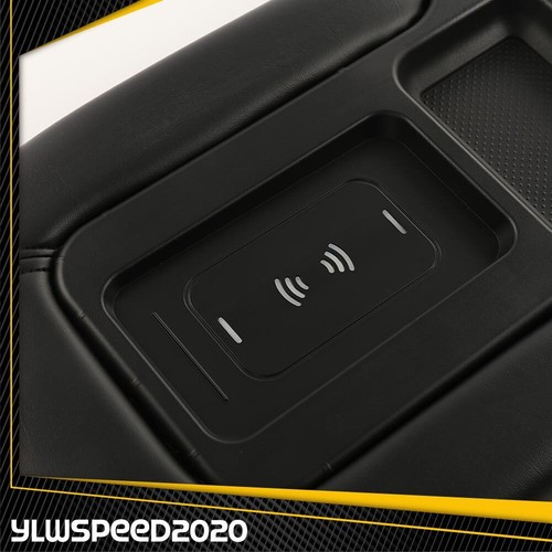 Nuevo reposabrazos de carga inalámbrica apto para Silverado Sierra 99-07 tapa de consola central - Imagen 4 de 9