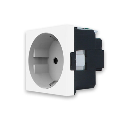 Legrand Mosaic Steckdose mit Klemminstallation Weiß DIN VDE im Pack 1-20 Stk.
