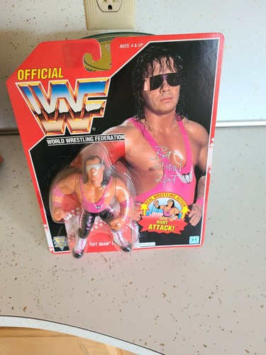 WWF Hasbro Red Card Bret Hart...