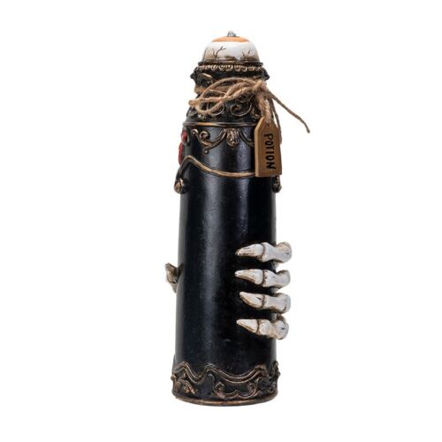 Decorative LED Skeleton Hand Potion Bottle Gothic Statue Figurine - Picture 4 of 6
