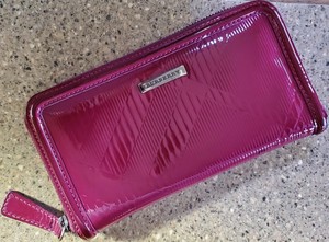 kate spade holographic wallet