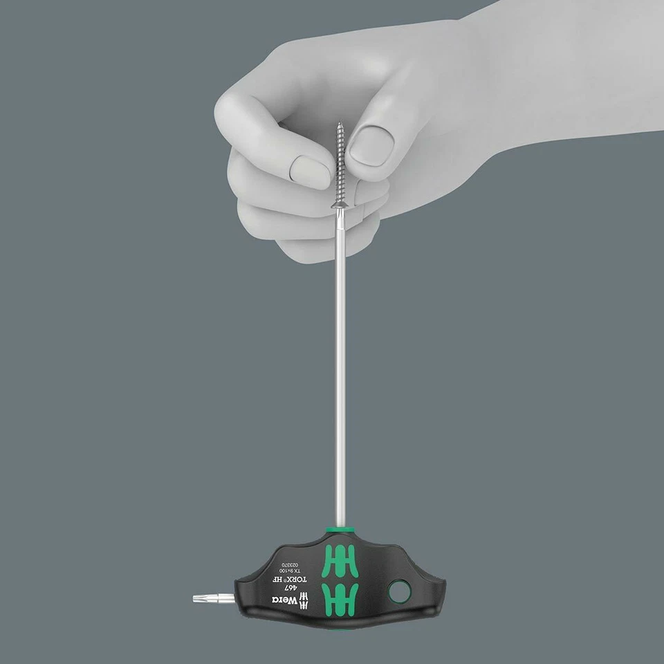 Wera 05023450001 T-Handle Metric Hex-Plus Driver Set with Rack (7-Piece Set) - Image 3 of 4