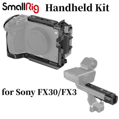SmallRig Handheld Kit Camera Cage with Handle Extension Rig for 
