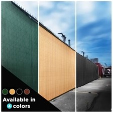 Outdoor PVC Fence Panels - UV-Resistant Garden Privacy Screens