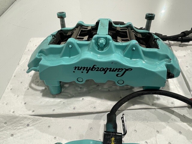 13 LAMBORGHINI GALLARDO LP560 OEM BREMBO FRONT REAR BRAKE CALIPERS 08-15