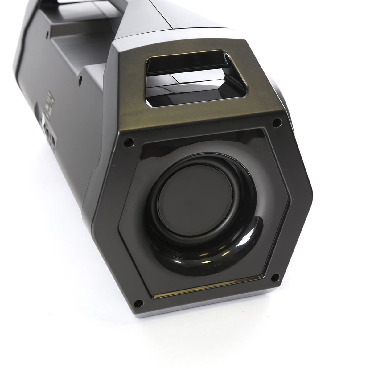 platinet pmg76b boombox speaker bluetooth black