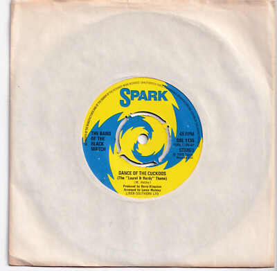 (nS371) The Band Of The Black Watch, Dance Of The Cuckoos - 1975 - 7'' vinyl