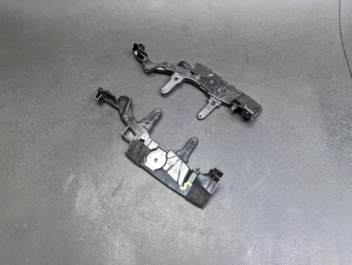 2PC Center Console Right & Left Bracket 2018 BMW X6 51169288763 