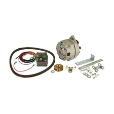 Complete Tractor New Alternator for Generator Conversion Kit Compatible with/...