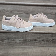 Nike Womens Air Force 1 Pixel Particle Beige women's size 7