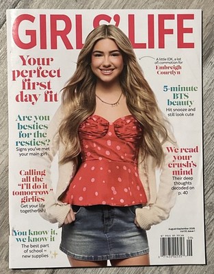 Girls Life Magazine August September 2026