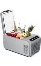 Antarctic Star Car Refrigerator, 12 Volt Car Fridge, 16 QT Portable Freezer