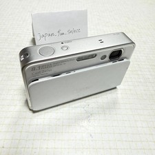 Sony Cyber Shot DSC-T2 White Digital Camera 8.1MP 3x Zoom ISO 100-3200 Japanese